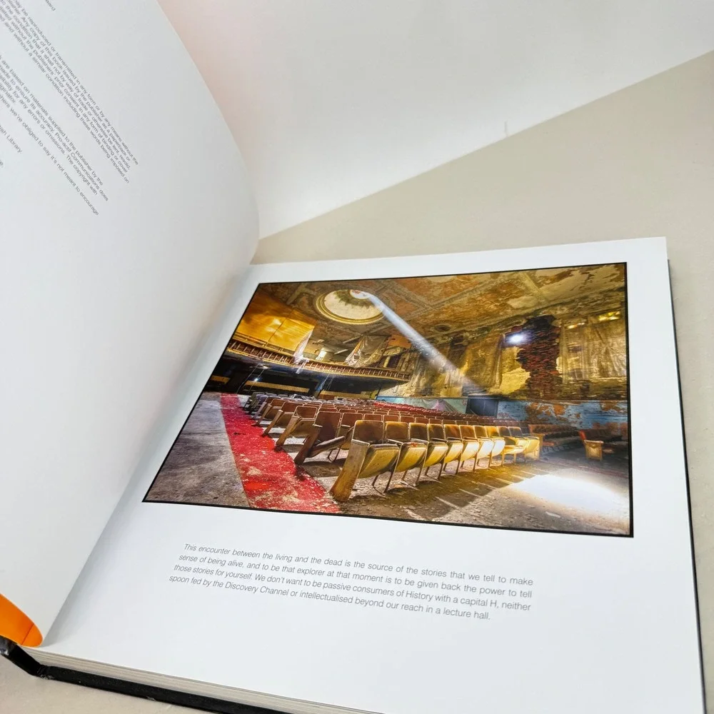 Beauty in Decay Urban Exploration Photography Hardcover Book Coffee Table Urbex
